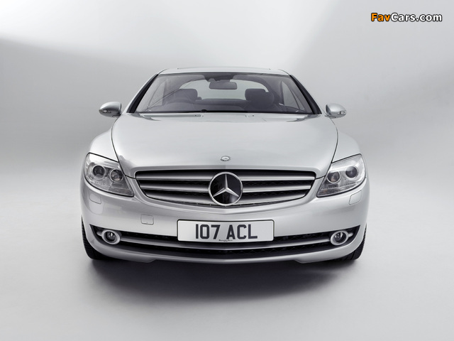 Pictures of Mercedes-Benz CL 500 UK-spec (C216) 2006–10 (640 x 480)