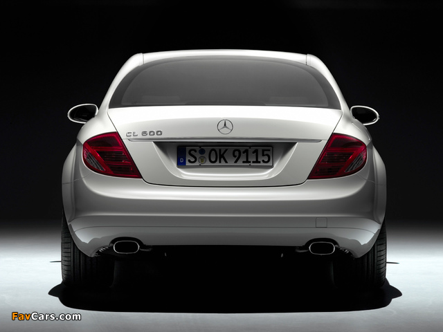 Pictures of Mercedes-Benz CL 600 (C216) 2006–10 (640 x 480)