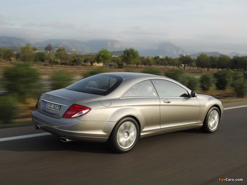 Pictures of Mercedes-Benz CL 500 (C216) 2006–10 (1024 x 768)