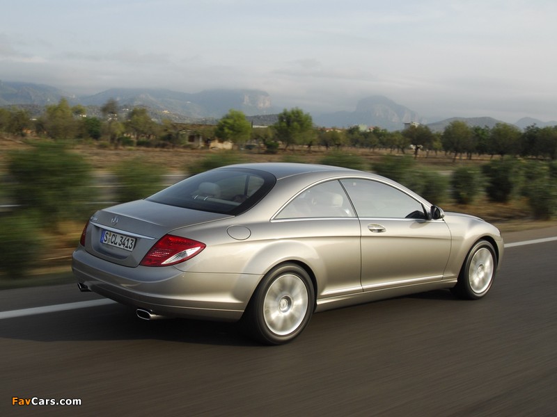 Pictures of Mercedes-Benz CL 500 (C216) 2006–10 (800 x 600)