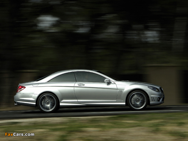 Pictures of Mercedes-Benz CL 65 AMG (C216) 2007–10 (640 x 480)