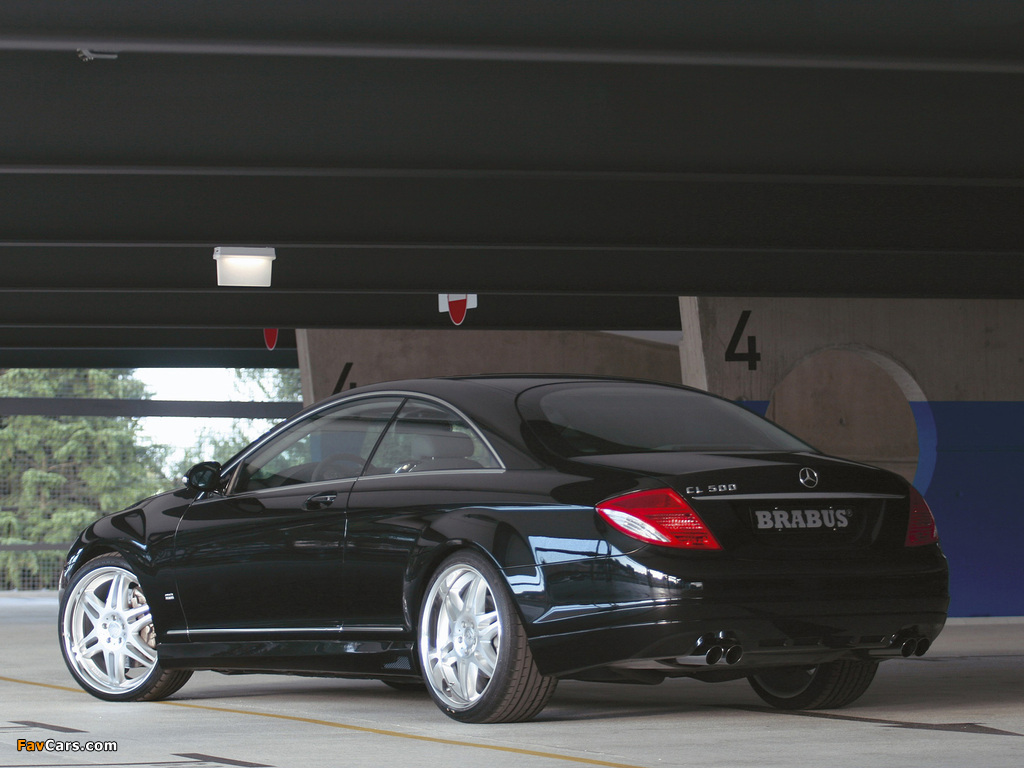 Pictures of Brabus Mercedes-Benz CL 500 (C216) 2007–10 (1024 x 768)