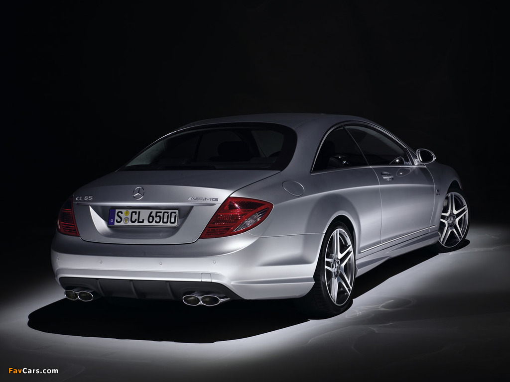 Pictures of Mercedes-Benz CL 65 AMG (C216) 2007–10 (1024 x 768)