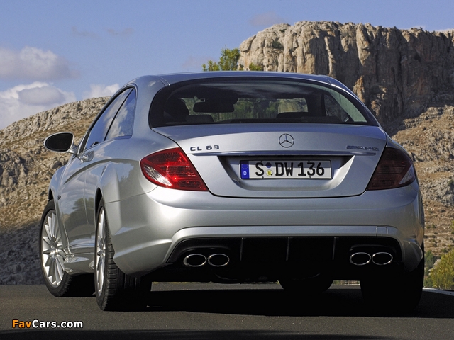 Pictures of Mercedes-Benz CL 63 AMG (C216) 2007–10 (640 x 480)
