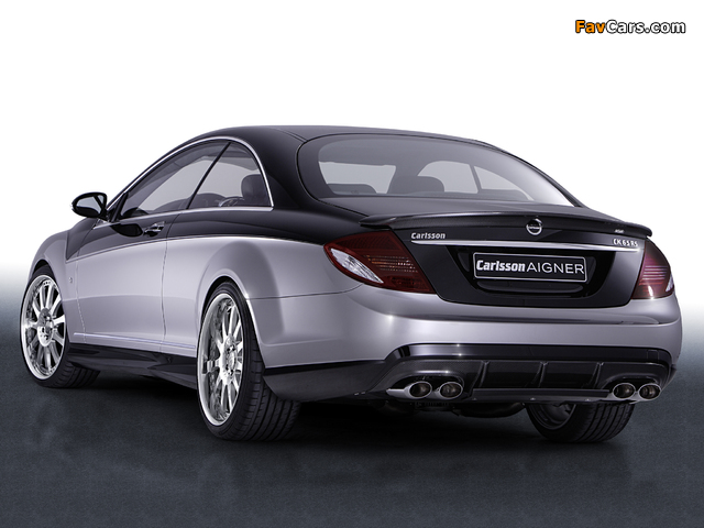 Pictures of Carlsson Aigner CK 65 RS Eau Rouge Dark Edition (C216) 2008 (640 x 480)