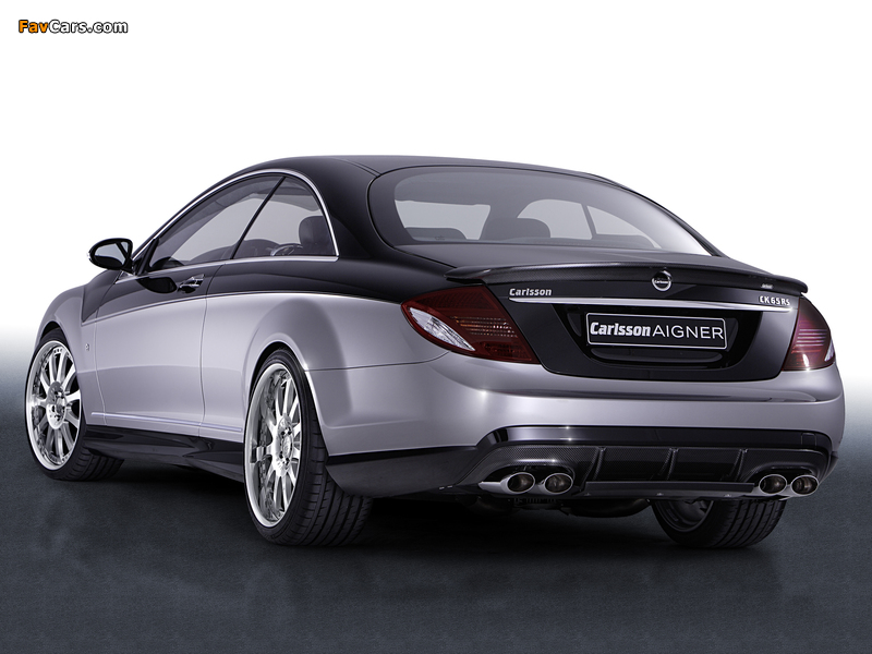 Pictures of Carlsson Aigner CK 65 RS Eau Rouge Dark Edition (C216) 2008 (800 x 600)