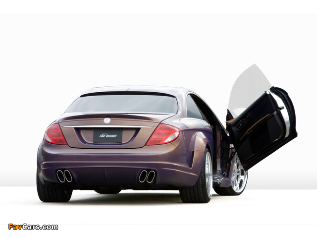 Pictures of FAB Design Mercedes-Benz CL 600 Widebody (C216) 2009–10 (640 x 480)