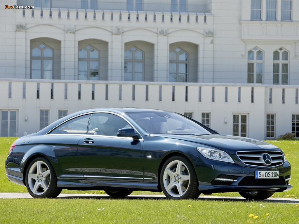 Pictures of Mercedes-Benz CL 500 4MATIC AMG Sports Package (C216) 2010 (1024 x 768)