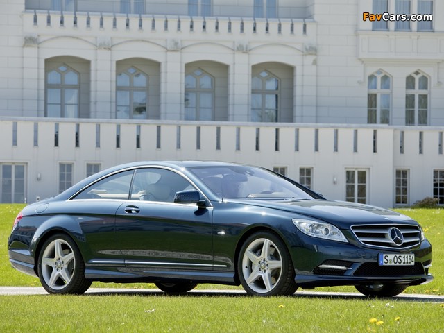 Pictures of Mercedes-Benz CL 500 4MATIC AMG Sports Package (C216) 2010 (640 x 480)
