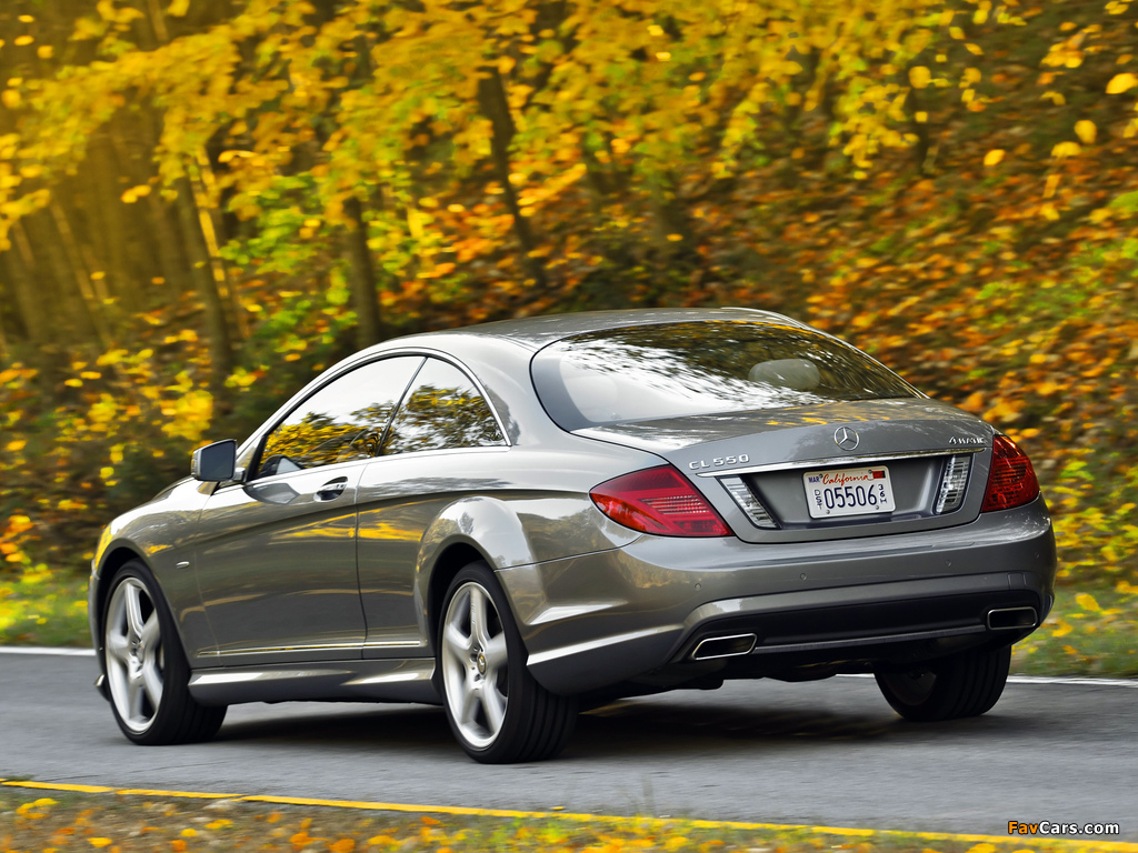 Pictures of Mercedes-Benz CL 550 4MATIC (C216) 2010 (1024 x 768)