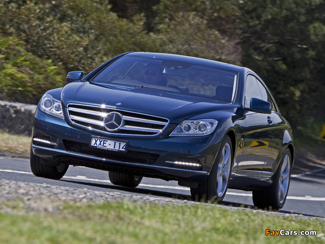 Pictures of Mercedes-Benz CL 500 AU-spec (C216) 2010 (640 x 480)