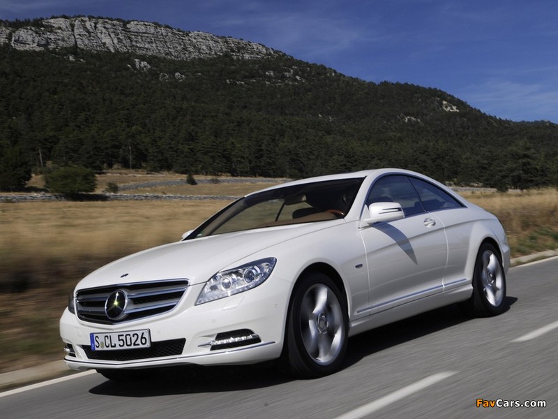 Pictures of Mercedes-Benz CL 500 BlueEfficiency (S216) 2010 (800 x 600)