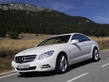 Pictures of Mercedes-Benz CL 500 BlueEfficiency (S216) 2010