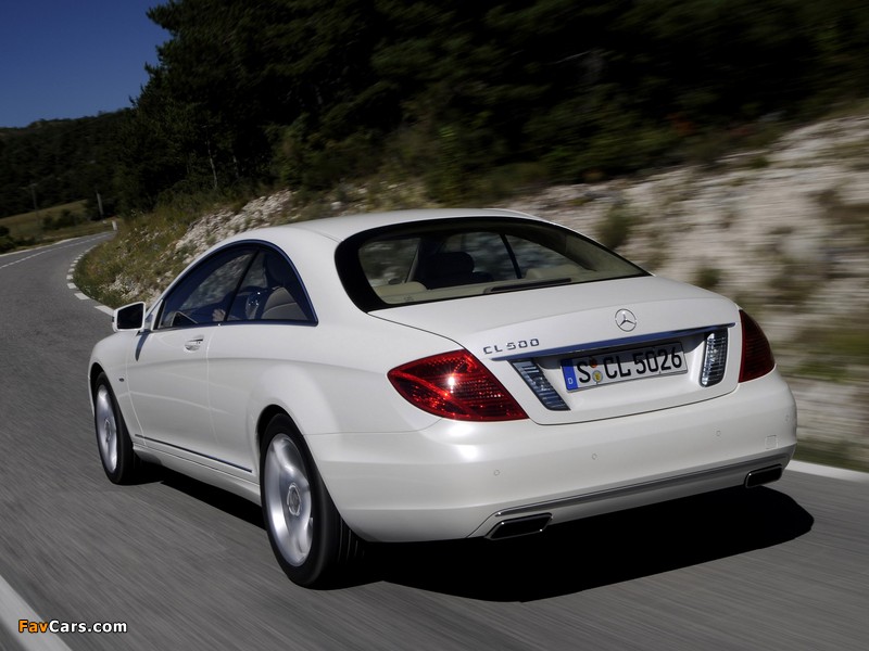 Pictures of Mercedes-Benz CL 500 BlueEfficiency (S216) 2010 (800 x 600)