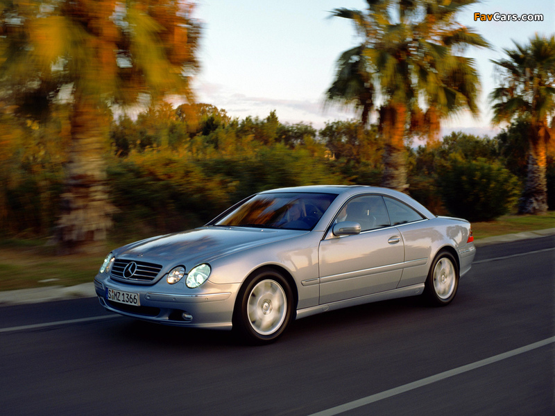 Mercedes-Benz CL-Klasse (C215) 1999–2006 wallpapers (800 x 600)