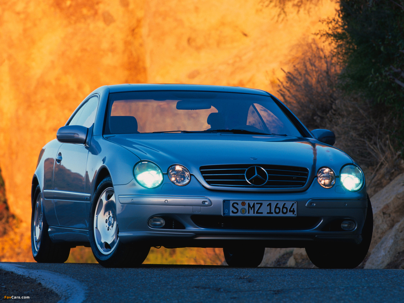 Mercedes-Benz CL 600 (S215) 1999–2002 wallpapers (1600 x 1200)