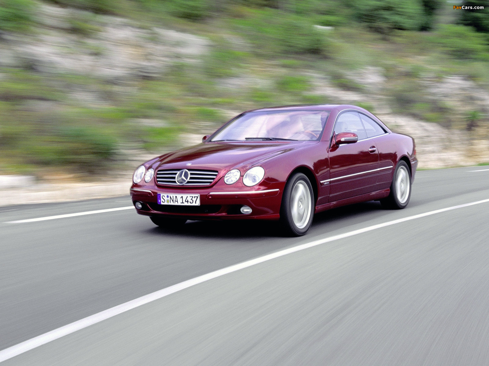 Mercedes-Benz CL 600 (S215) 1999–2002 wallpapers (1600 x 1200)