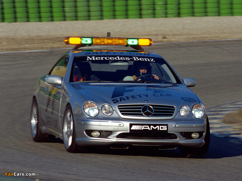 Mercedes-Benz CL 55 AMG F1 Safety Car (C215) 2000–01 wallpapers (800 x 600)