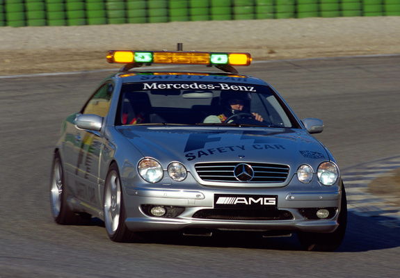 Mercedes-Benz CL 55 AMG F1 Safety Car (C215) 2000–01 wallpapers