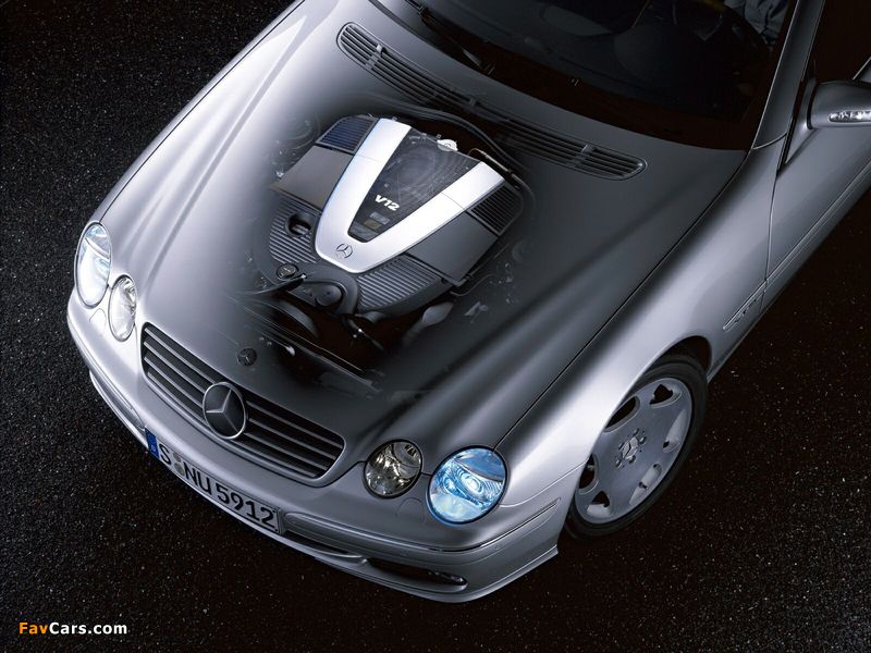 Mercedes-Benz CL 600 (C215) 2002–06 wallpapers (800 x 600)