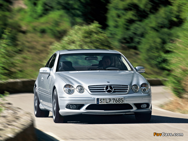 Mercedes-Benz CL 65 AMG (C215) 2003–06 wallpapers (640 x 480)