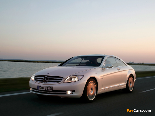 Mercedes-Benz CL 600 (C216) 2006–10 wallpapers (640 x 480)