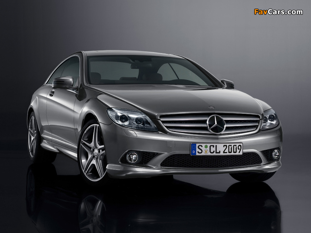 Mercedes-Benz CL 500 AMG Sports Package (C216) 2006–10 wallpapers (640 x 480)