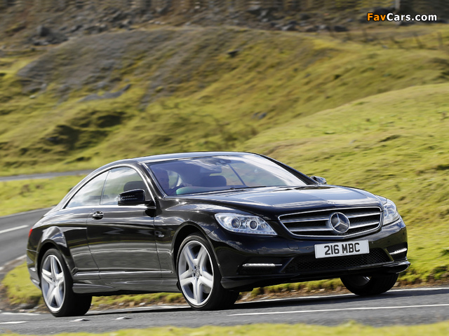 Mercedes-Benz CL 500 AMG Sports Package UK-spec (C216) 2010 wallpapers (640 x 480)