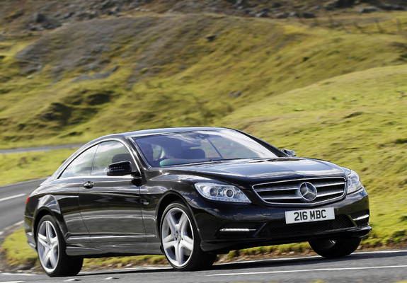 Mercedes-Benz CL 500 AMG Sports Package UK-spec (C216) 2010 wallpapers