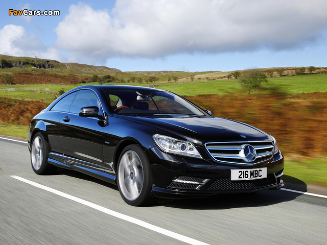 Mercedes-Benz CL 500 AMG Sports Package UK-spec (C216) 2010 wallpapers (640 x 480)