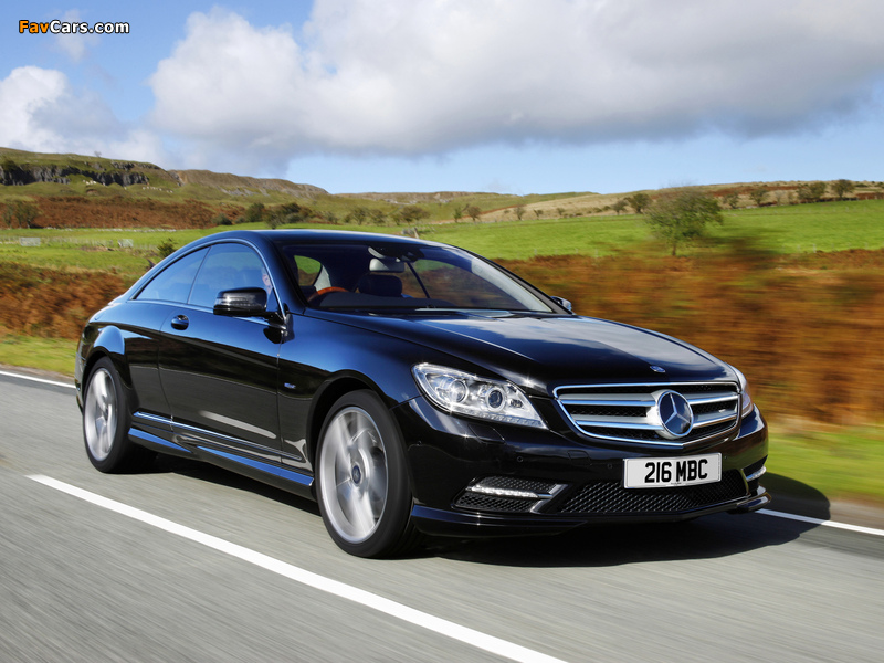 Mercedes-Benz CL 500 AMG Sports Package UK-spec (C216) 2010 wallpapers (800 x 600)
