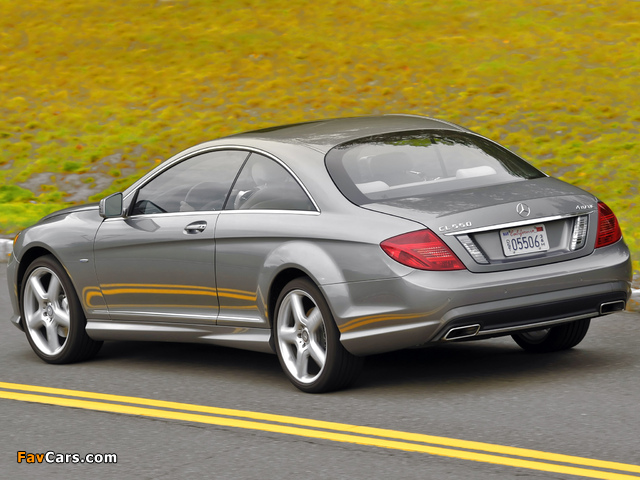 Mercedes-Benz CL 550 4MATIC (C216) 2010 wallpapers (640 x 480)