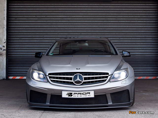 Prior-Design Mercedes-Benz CL-Klasse Black Edition (C216) 2012 wallpapers (640 x 480)