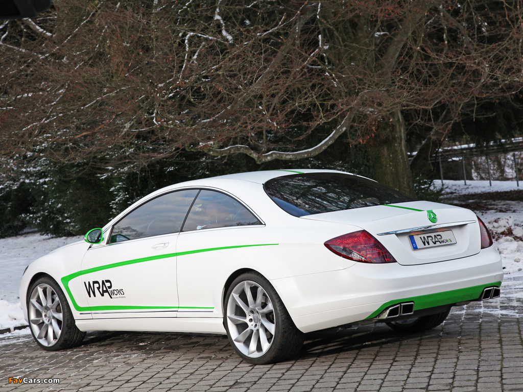 Wrap Works Mercedes-Benz CL 500 (C216) 2013 wallpapers (1024 x 768)