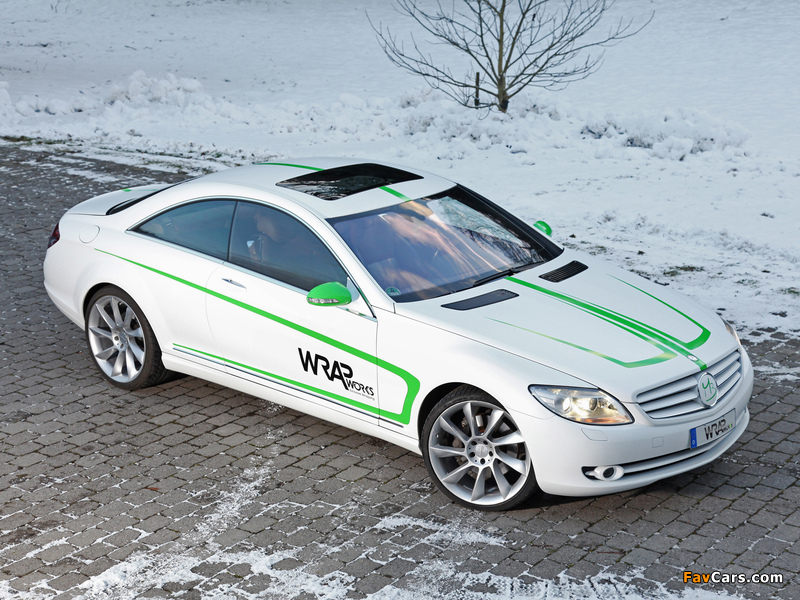 Wrap Works Mercedes-Benz CL 500 (C216) 2013 wallpapers (800 x 600)