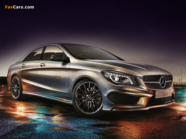 Mercedes-Benz CLA 250 AMG Sports Package Edition 1 (C117) 2013 images (640 x 480)