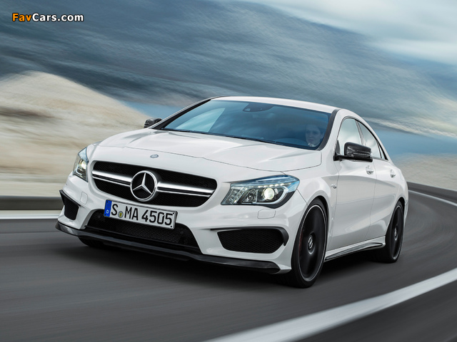 Mercedes-Benz CLA 45 AMG (C117) 2013 images (640 x 480)