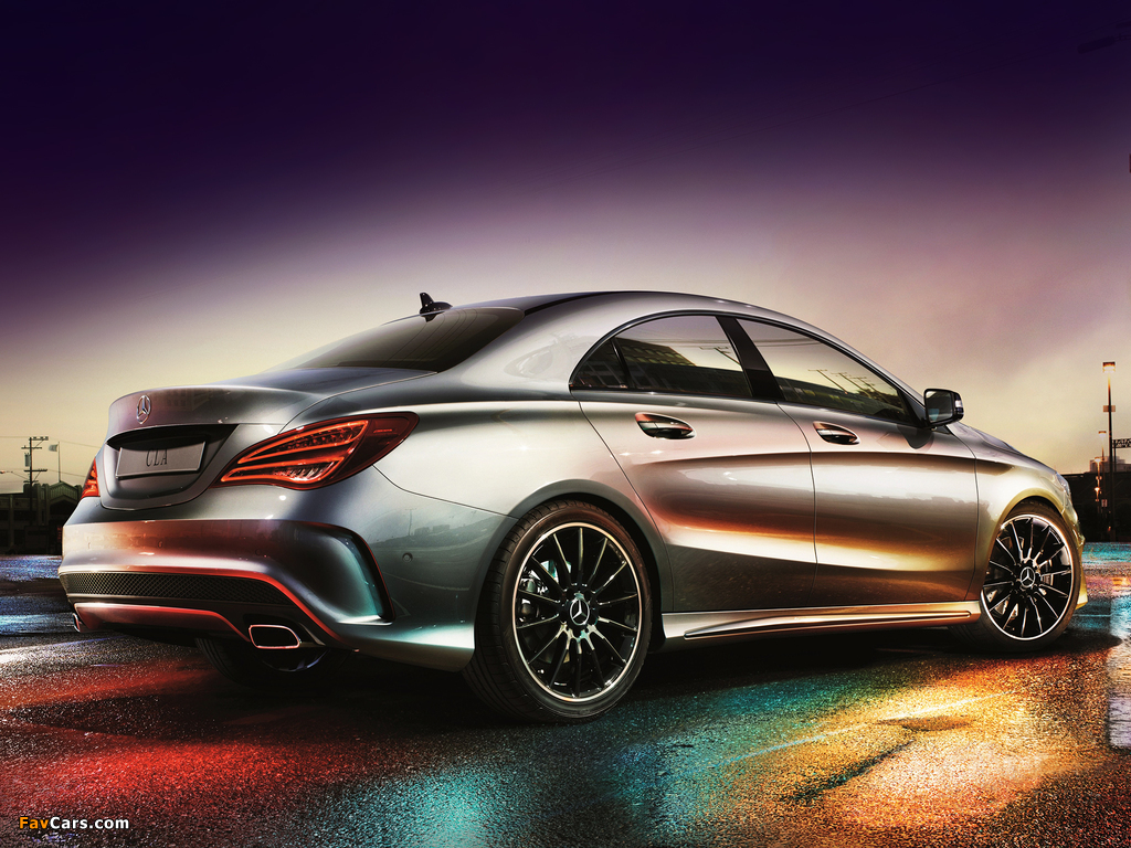 Mercedes-Benz CLA 250 AMG Sports Package Edition 1 (C117) 2013 pictures (1024 x 768)
