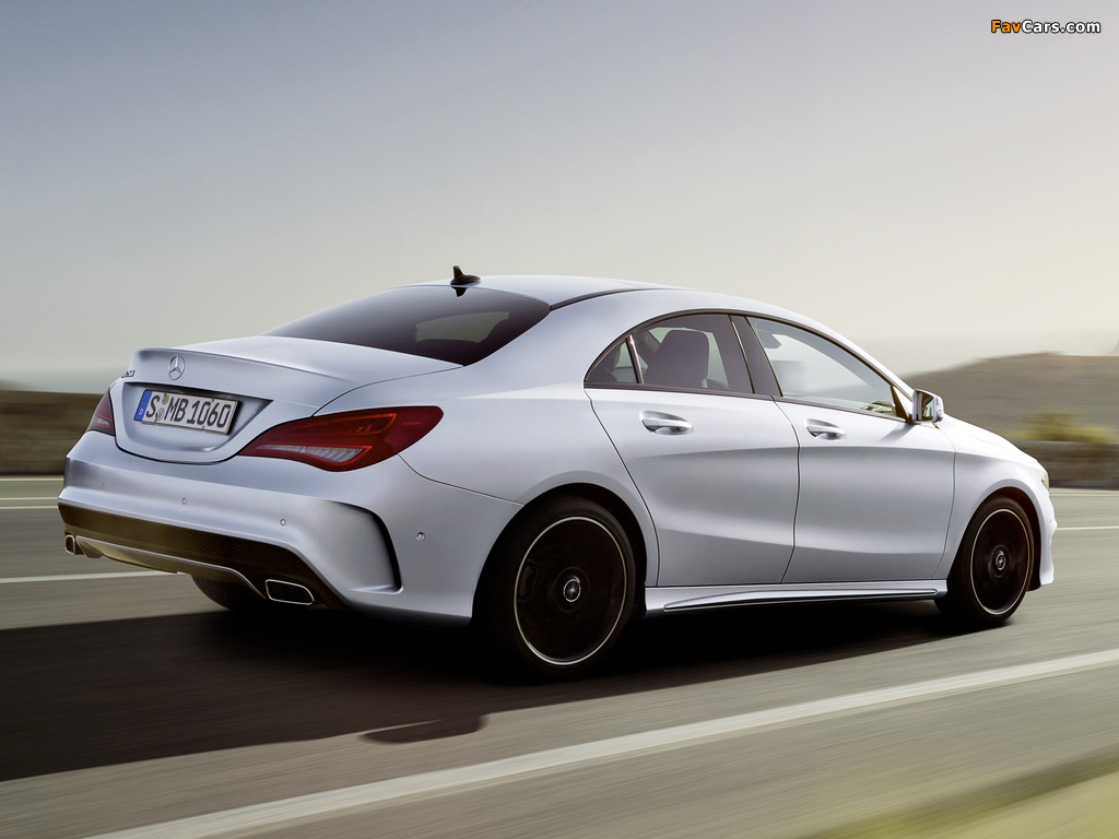 Mercedes-Benz CLA 250 AMG Sports Package Edition 1 (C117) 2013 pictures (1024 x 768)