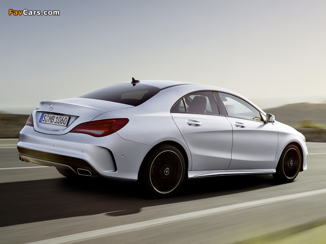 Mercedes-Benz CLA 250 AMG Sports Package Edition 1 (C117) 2013 pictures (640 x 480)