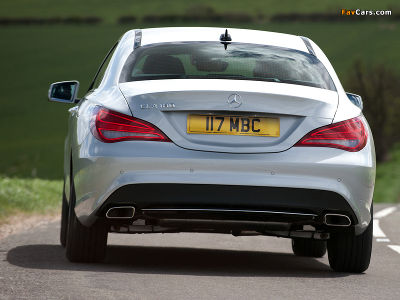 Mercedes-Benz CLA 180 UK-spec (C117) 2013 pictures (800 x 600)