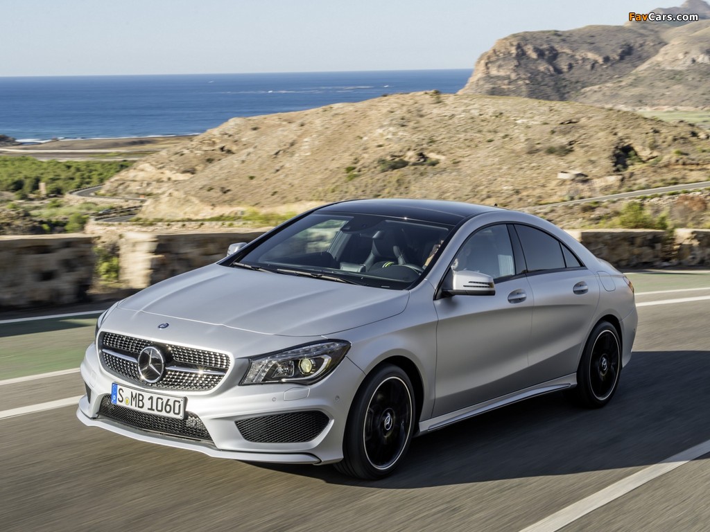 Mercedes-Benz CLA 250 AMG Sports Package Edition 1 (C117) 2013 wallpapers (1024 x 768)