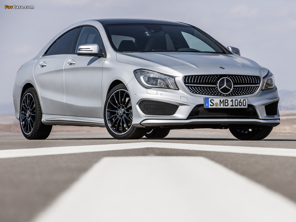 Mercedes-Benz CLA 250 AMG Sports Package Edition 1 (C117) 2013 wallpapers (1024 x 768)