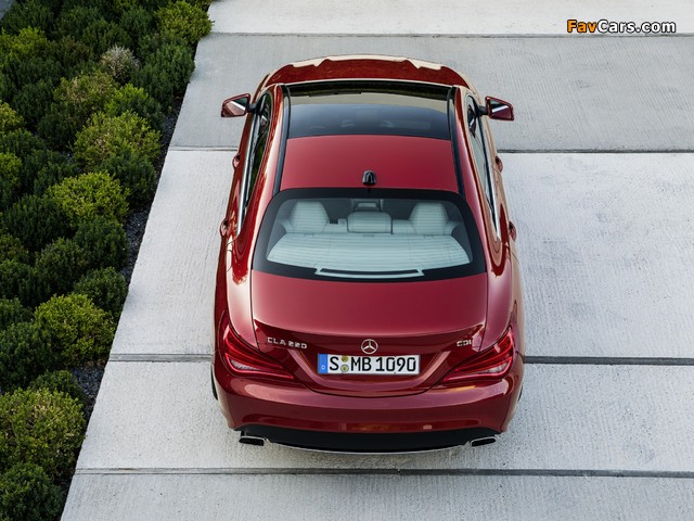 Mercedes-Benz CLA 220 CDI (C117) 2013 wallpapers (640 x 480)