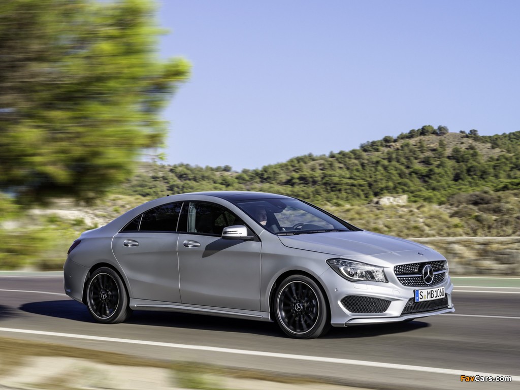 Mercedes-Benz CLA 250 AMG Sports Package Edition 1 (C117) 2013 wallpapers (1024 x 768)