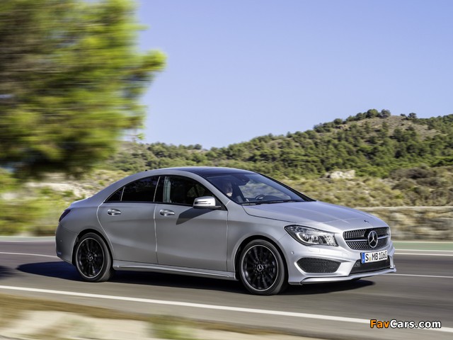 Mercedes-Benz CLA 250 AMG Sports Package Edition 1 (C117) 2013 wallpapers (640 x 480)