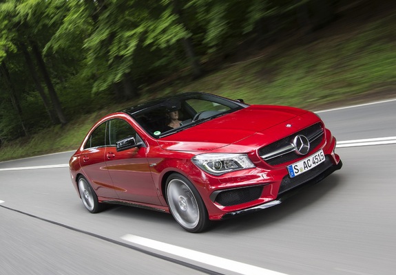 Photos of Mercedes-Benz CLA 45 AMG (C117) 2013