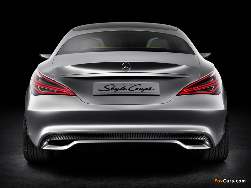 Mercedes-Benz Concept Style Coupe 2012 wallpapers (800 x 600)