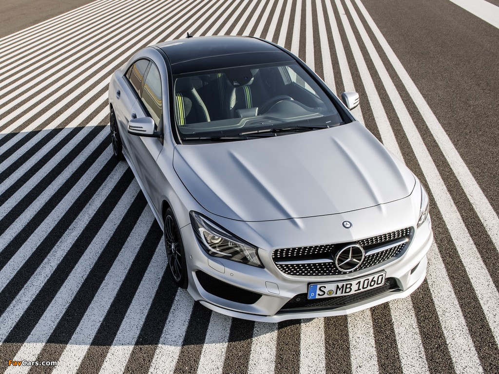 Mercedes-Benz CLA 250 AMG Sports Package Edition 1 (C117) 2013 wallpapers (1024 x 768)