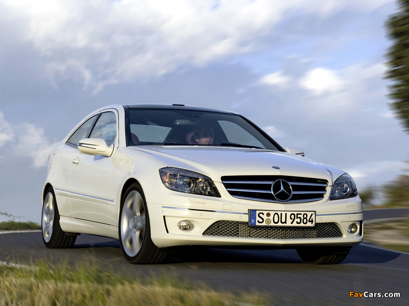 Mercedes-Benz CLC 220 CDI 2008–10 images (800 x 600)